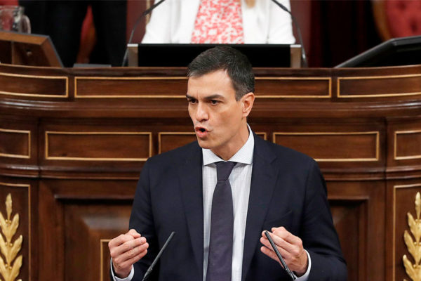 Pedro Sánchez no logró mayoría necesaria en Congreso español