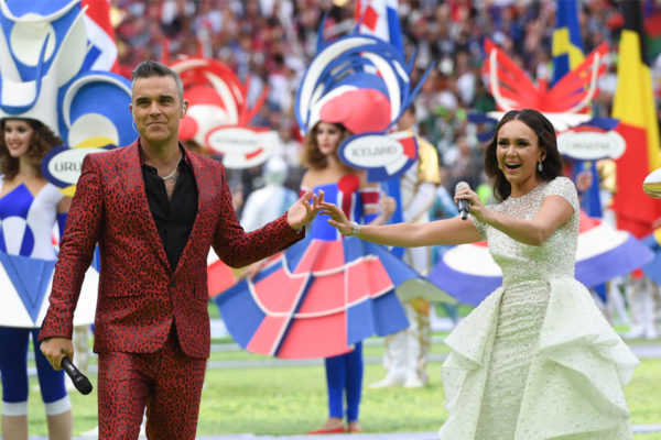 FOTOS | Una austera ceremonia abrió el Mundial Rusia 2018