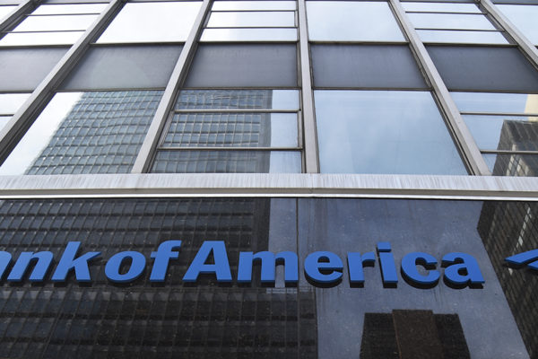 Bank of America ganó 20.436 millones de dólares hasta septiembre