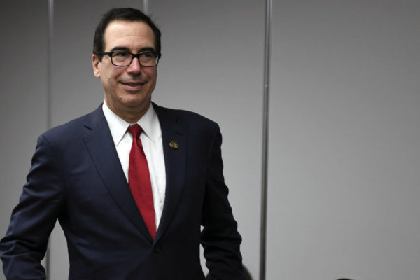 Secretario del Tesoro descartó posibilidad de una recesión en EEUU