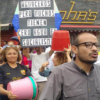 Protestan en Caracas por falta de agua y transporte público