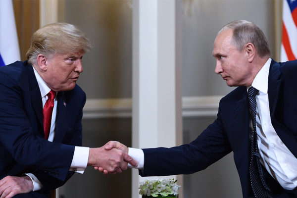 Comienza la primera cumbre entre Donald Trump y Vladimir Putin