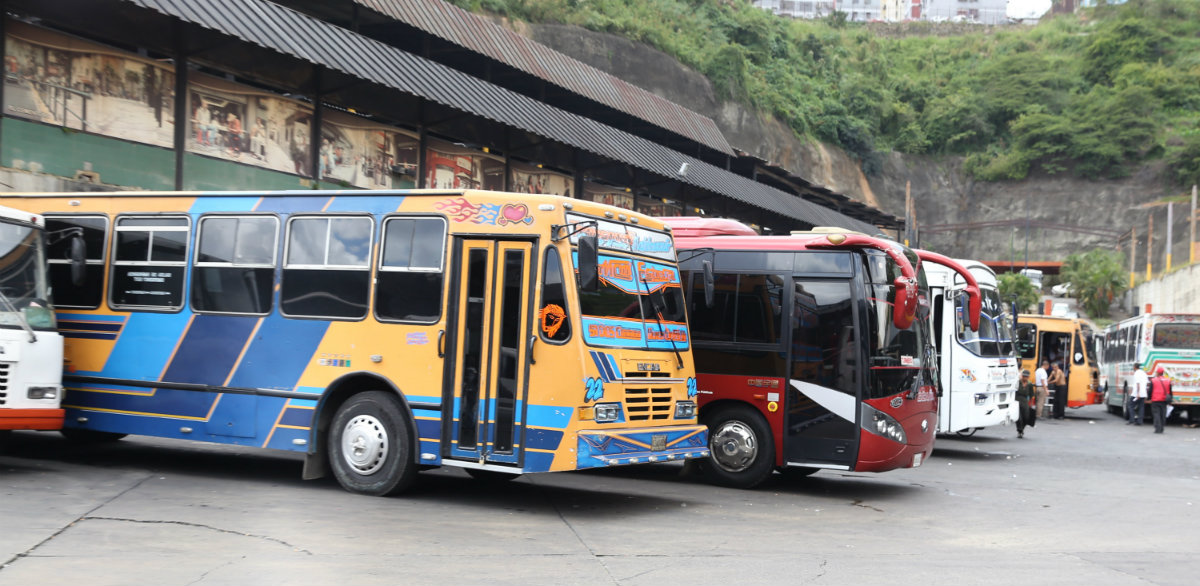 Los precios del pasaje desde La Bandera hacia el interior