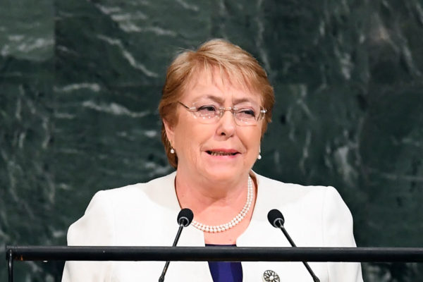 Bachelet trabajará para prevenir violaciones de derechos humanos