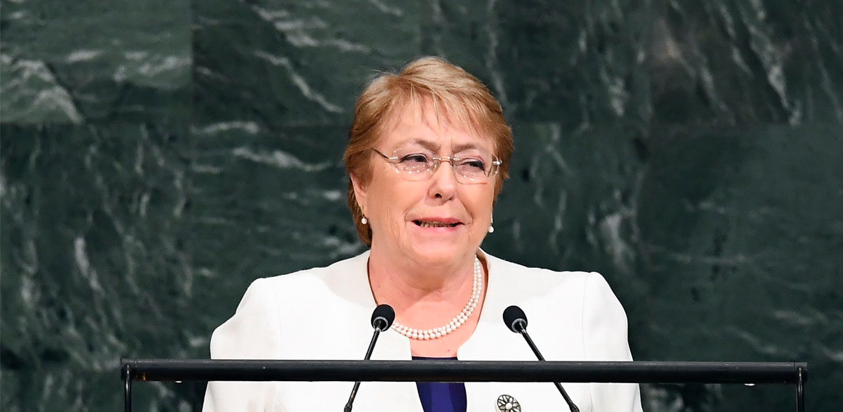 Bachelet reitera necesidad de diálogo en Venezuela