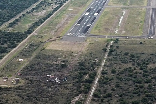 Accidente de avión en México no dejó pérdidas humanas