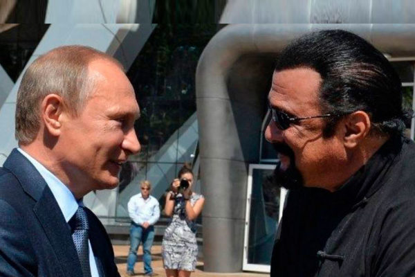 Steven Seagal, emisario ruso para relaciones con EEUU