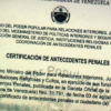 Certificado de antecedentes penales deja de ser gratuito (+monto)