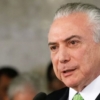 Policía Federal de Brasil pidió imputar a Temer por presunta corrupción