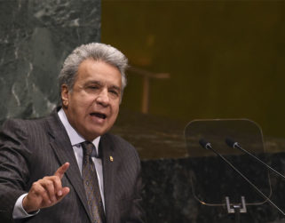Presidentes de Ecuador y Francia insisten en transición democrática en Venezuela