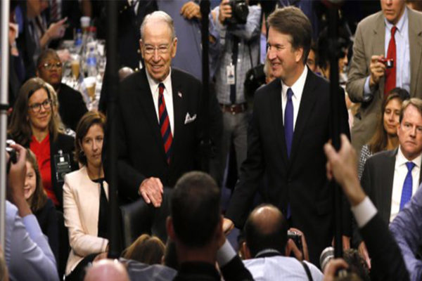 Fuerte tensión política en Washington por el caso Kavanaugh