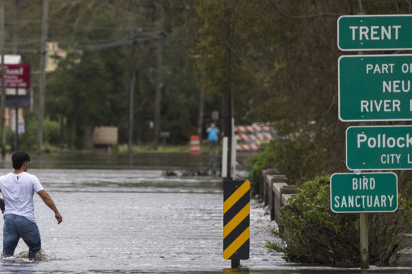 Alerta de inundaciones catastróficas en la costa este de EEUU