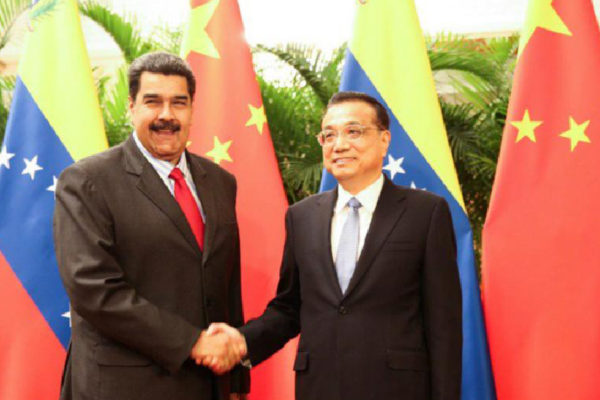 Maduro: China financiará crecimiento de producción petrolera en Venezuela