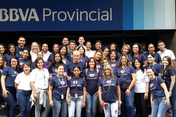 BBVA Provincial realizó Semana Global del Voluntariado