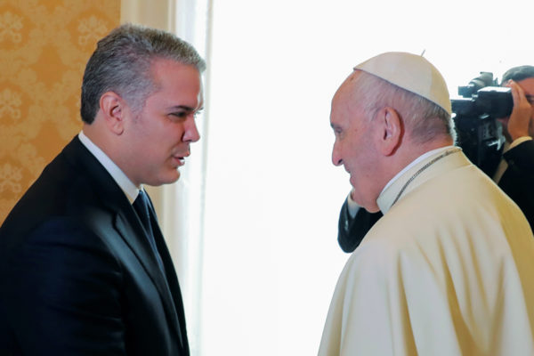 El Papa respaldó política de acogida de venezolanos en Colombia