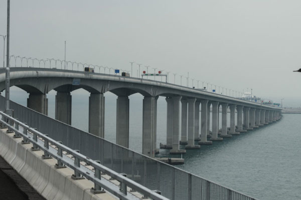 Puente de 55 km une Hong Kong y Macao a la China continental