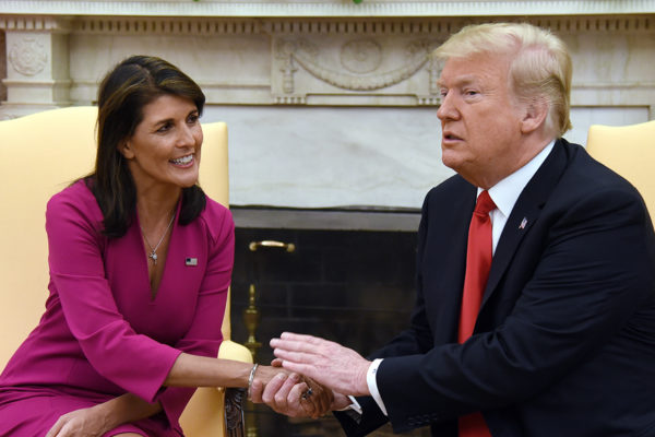 Nikki Haley renuncia como embajadora de EEUU ante la ONU