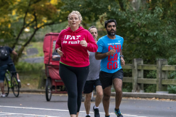 ¿Demasiado gorda para correr?