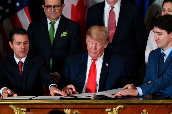 EEUU, México y Canadá sellan nuevo TLC y Trump celebra su victoria