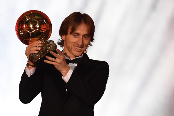 Modric gana el Balón de Oro y pone fin al reinado Messi-Cristiano