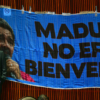 Reciben a Maduro en México con expresiones de hostilidad