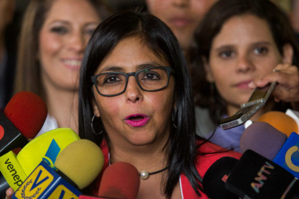 Delcy Rodríguez: «Bloqueo a Venezuela es una amenaza directa a Rusia y China»