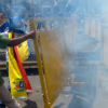 Disturbios en dos puentes entre Venezuela y Colombia por ayuda humanitaria