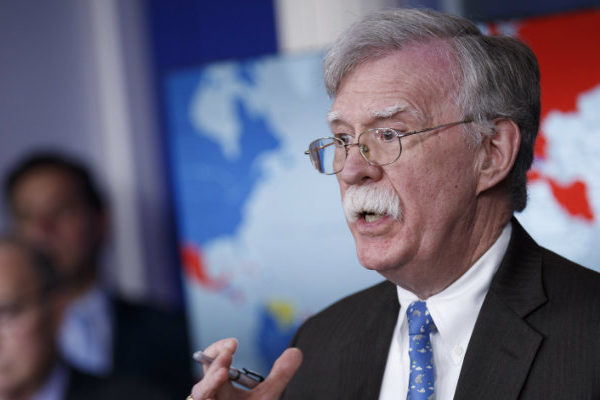 John Bolton asegura que la salida de Maduro del poder «es inminente»