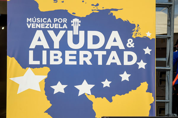 Gobierno bloquea transmisión de concierto Venezuela Aid Live