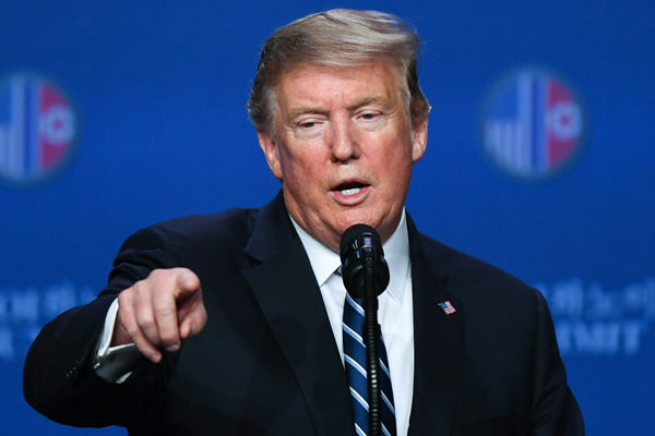 Trump usa su primer veto para desbloquear construcción del muro