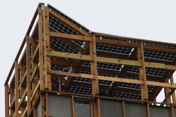 El edificio de madera más alto de América Latina, modelo de casa social sustentable