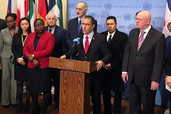 Gobierno de Maduro anuncia apoyo de medio centenar de países en la ONU