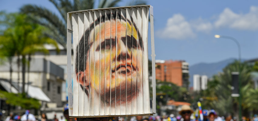 Juan Guaidó.concentración Plaza Alfredo Sadel cronología