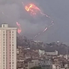 Incendio arrasa amplias zonas del cerro El Ávila