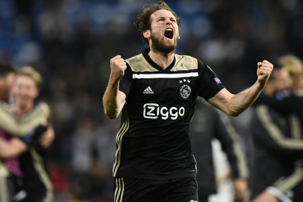 Las acciones del Ajax suben 7,8% tras eliminar al Real Madrid