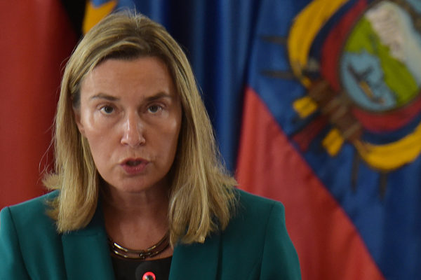 Mogherini: Solución en Venezuela pasa por comicios libres y creíbles