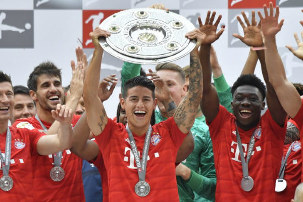 Bayern logra en la última jornada su séptima Bundesliga consecutiva