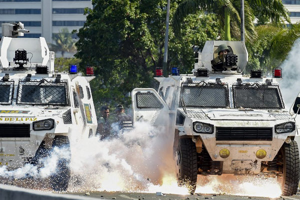 ONU y EEUU advierten sobre uso de la fuerza contra manifestantes en Venezuela