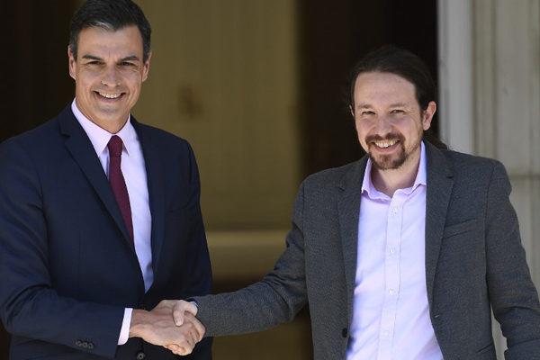 Pablo Iglesias líder de Podemos será vicepresidente en gobierno de Pedro Sánchez