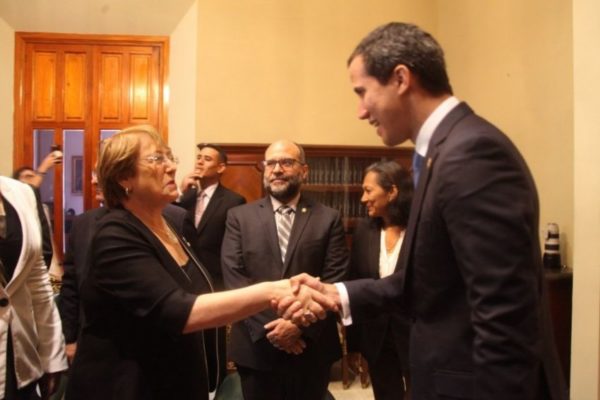 Guaidó: Bachelet dejará misión permanente en Venezuela para evaluar situación de DDHH