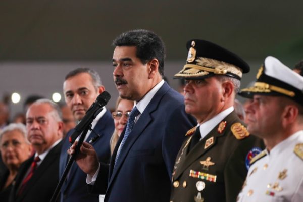 Fuerza Armada de Venezuela ratifica respaldo a Maduro tras acusaciones de EEUU