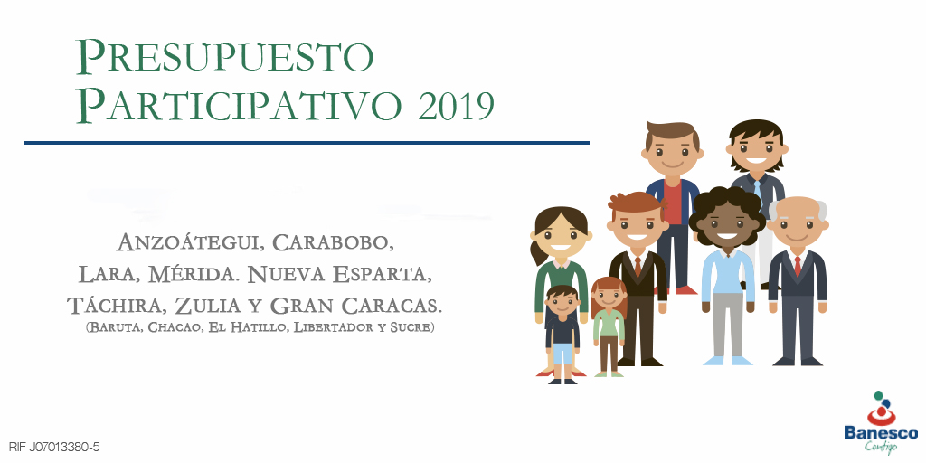 Banesco convoca a ONGs a postular proyectos para plan de presupuestos participativos