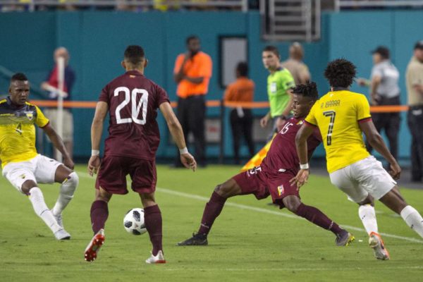 Venezuela iguala 1-1 con Ecuador en duelo de fogueo previo a Copa América 2019