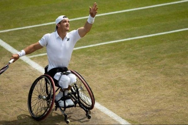 Gustavo Fernández gana en Wimbledon su tercer Grand Slam en silla de ruedas