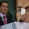 Arreaza: «falso positivo» de EEUU busca vincular a gobierno de Venezuela con narcotráfico
