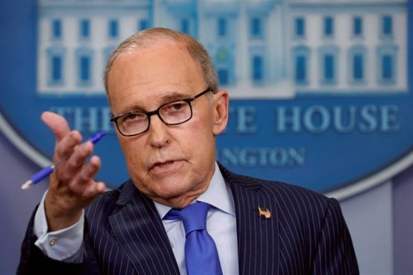 Kudlow no espera represalias de China contra últimos aranceles de EEUU