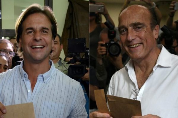 Uruguay definirá presidente en segunda vuelta entre Martínez y Lacalle