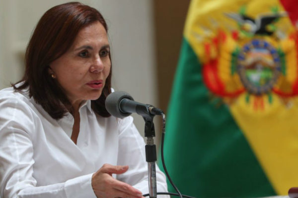 Canciller boliviana: no podíamos ser indiferentes ante la injerencia de Venezuela