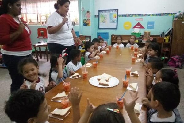 Seguros Venezuela promovió hábitos alimenticios saludables a niños de preescolar