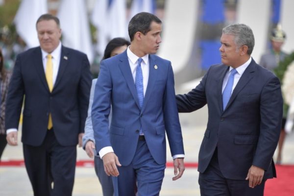 Gobierno de Colombia pide protección internacional para Juan Guaidó